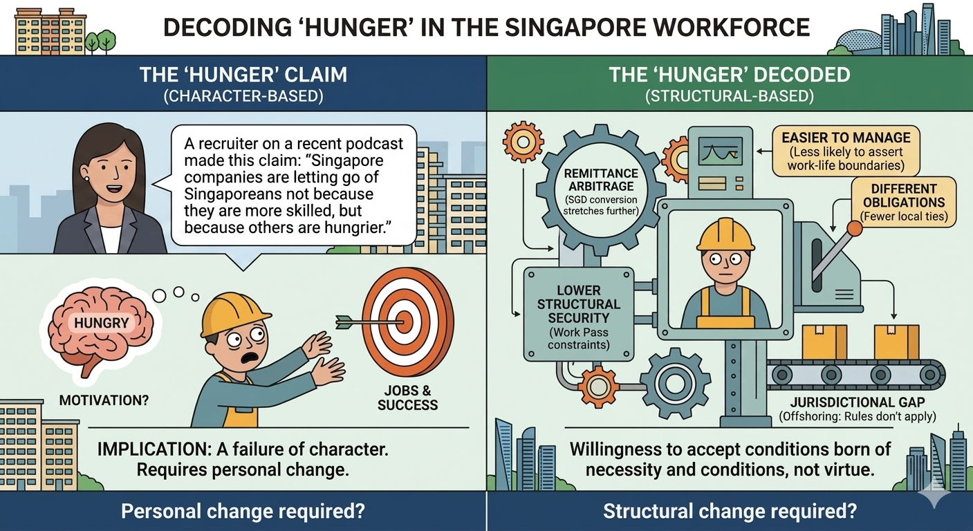 “Not Hungry Enough” and Other Things Said by People Who Are Very Comfortable